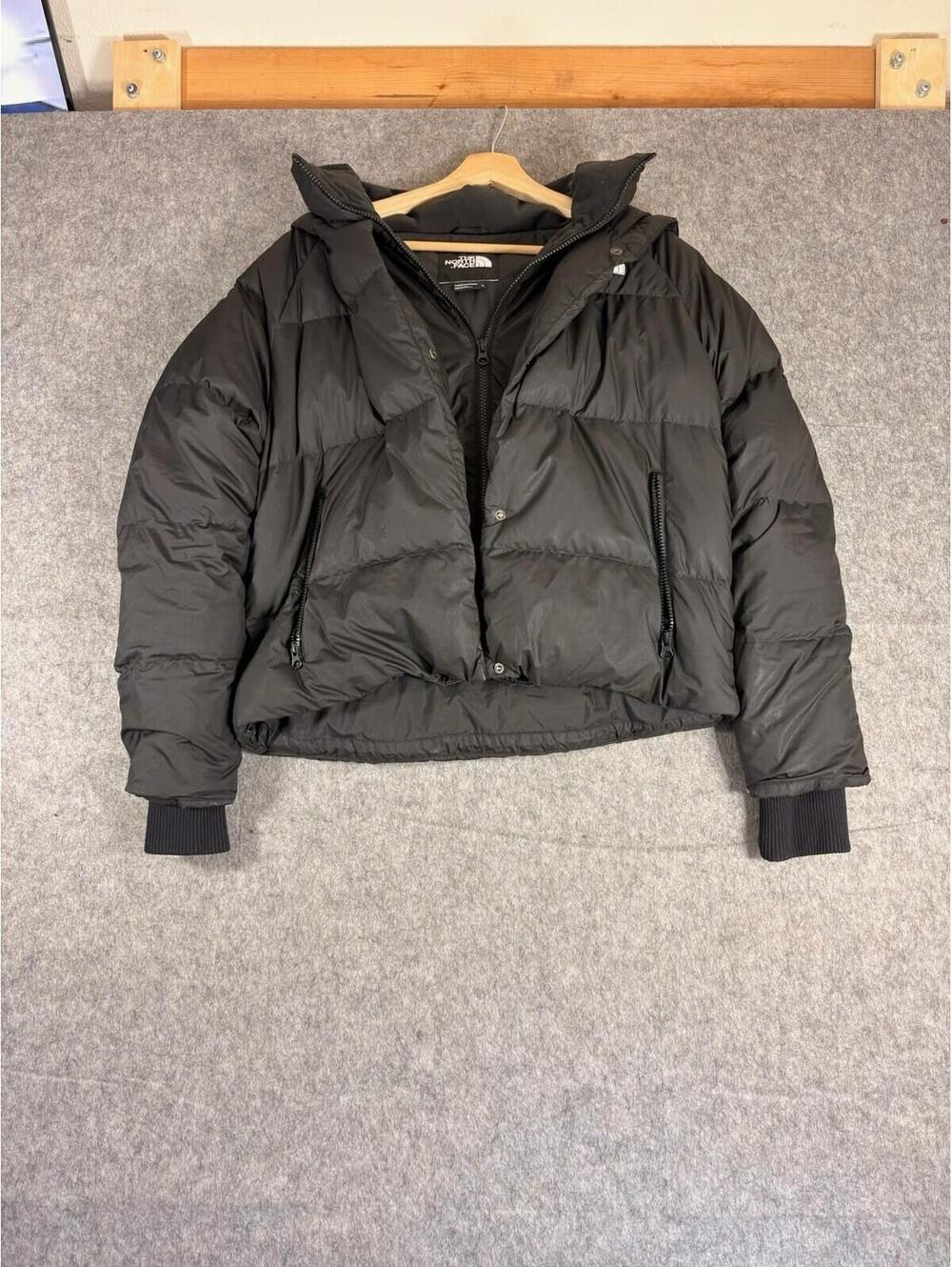 Women's The North Face Hyalite 550 Fill Down Hoodie Black Size Medium